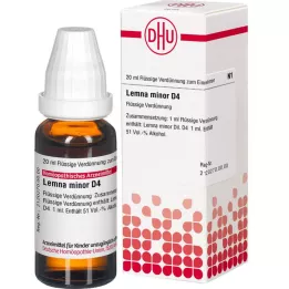 LEMNA vähäinen D 4 -laimennus, 20 ml