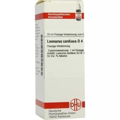 LEONURUS CARDIACA D 4 -laimennus, 20 ml