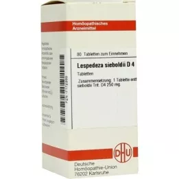 LESPEDEZA SIEBOLDII D 4 tablettia, 80 kpl