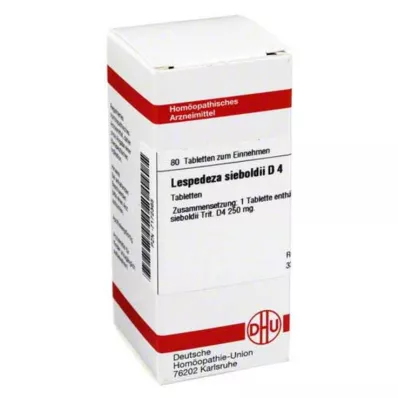 LESPEDEZA SIEBOLDII D 4 tablettia, 80 kpl