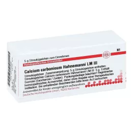 CALCIUM CARBONICUM Hahnemanni LM III Pallot, 5 g