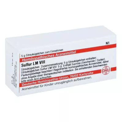 SULFUR LM VIII Pallot, 5 g SULFUR LM VIII Pallot, 5 g