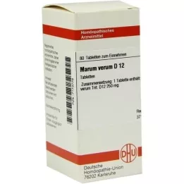 MARUM VERUM D 12 tablettia, 80 kpl