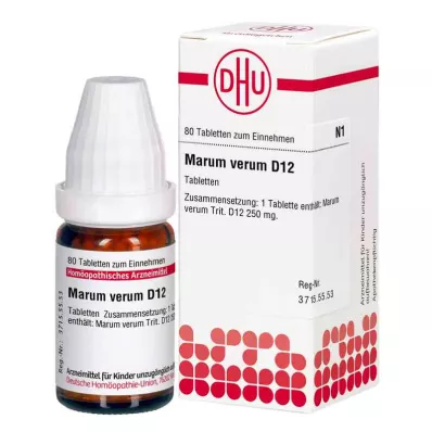 Marum Verum D12 tabletit (80 kpl)
