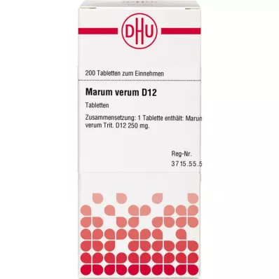 MARUM VERUM D 12 tablettia, 200 kpl