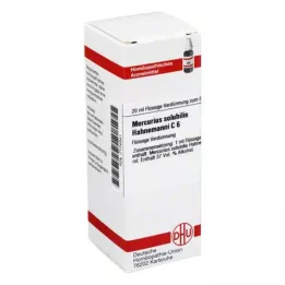MERCURIUS SOLUBILIS Hahnemanni C 6 Laimennus, 20 ml