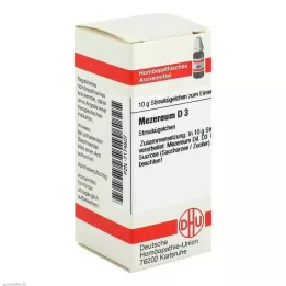 MEZEREUM D 3 palloa, 10 g