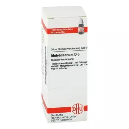 MOLYBDAENUM D 6 Laimennus, 20 ml