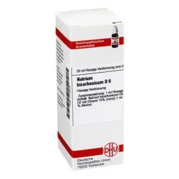 NATRIUM BICARBONICUM D 6 Laimennus, 20 ml
