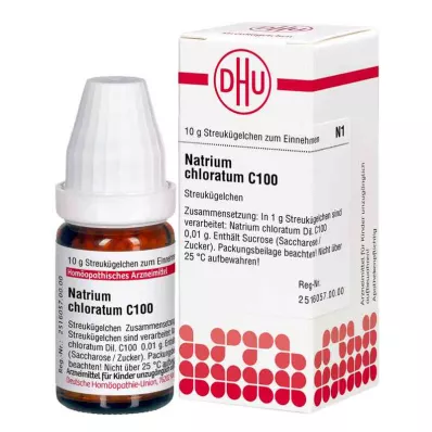 NATRIUM CHLORATUM C 100 palloa, 10 g