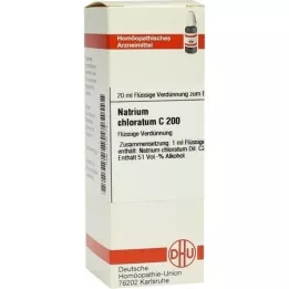 NATRIUM CHLORATUM C 200 Laimennus, 20 ml