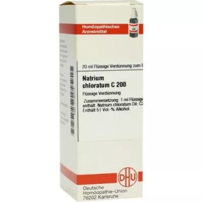 Natrium Chloratum C200 -laimennus (20 ml) Natrium Chloratum C200 -laimennus (20 ml)
