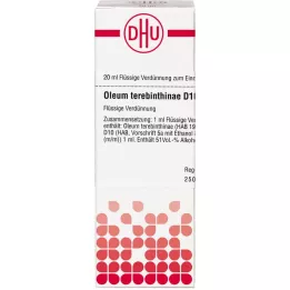 OLEUM TEREBINTHINAE D 10 Laimennus, 20 ml