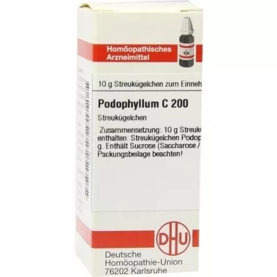 PODOPHYLLUM C 200 palloa, 10 g