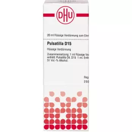 PULSATILLA D 15 -laimennos, 20 ml