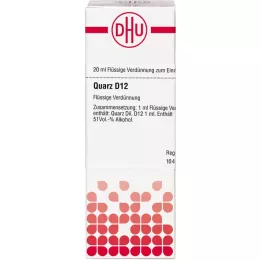 QUARZ D 12 Laimennus, 20 ml