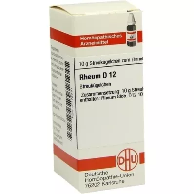 RHEUM D 12 palloa, 10 g