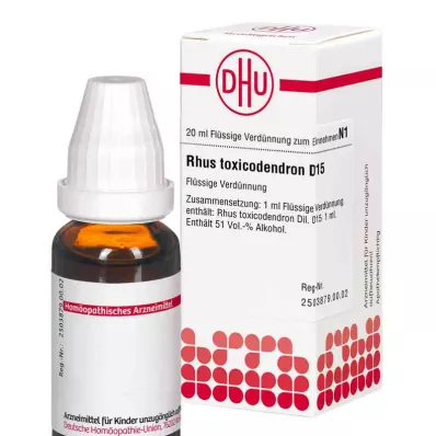 Rhus Tox.D15 laimennus (20 ml)