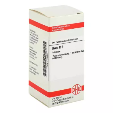 Ruta C6 tabletit (80 kpl)