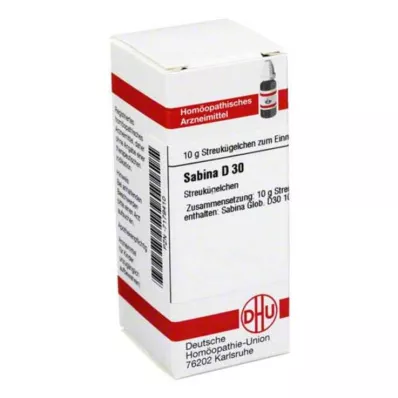DHU Sabina D 30 palloa, 10 g DHU Sabina D 30 palloa, 10 g