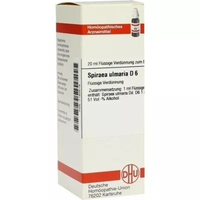 SPIRAEA ULMARIA D 6 Laimennus, 20 ml