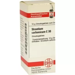 STRONTIUM CARBONICUM C 30 palloa, 10 g