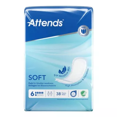 Attends Soft 6 anatomiset pohjalliset, 38 osaa