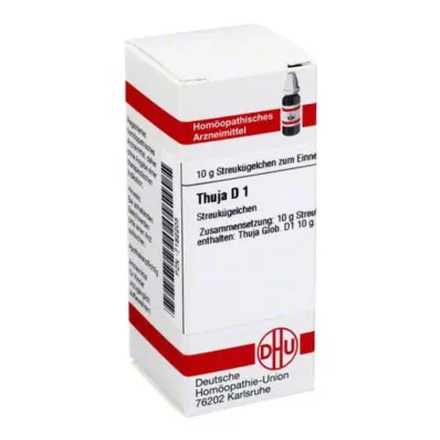 THUJA D 1 -pallot, 10 g