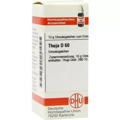 THUJA D 60 palloa, 10 g