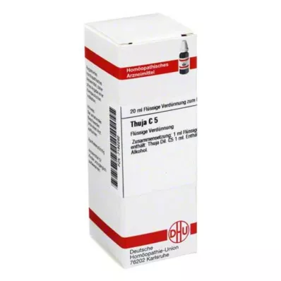 DHU Thuja C 5 Laimennus, 20 ml