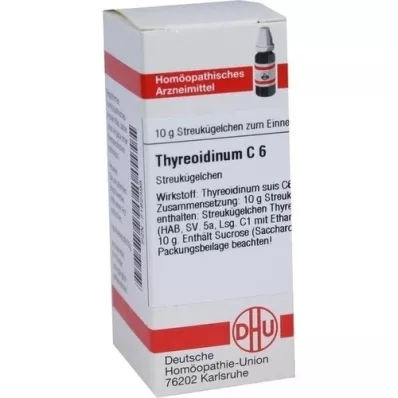 THYREOIDINUM C 6 pallot, 10 g