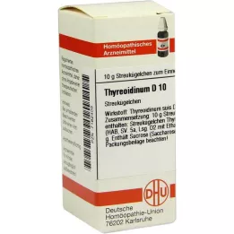 THYREOIDINUM D 10 palloa, 10 g