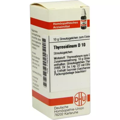 DHU Thyreoidinum D 10 -pallot, 10 g DHU Thyreoidinum D 10 -pallot, 10 g