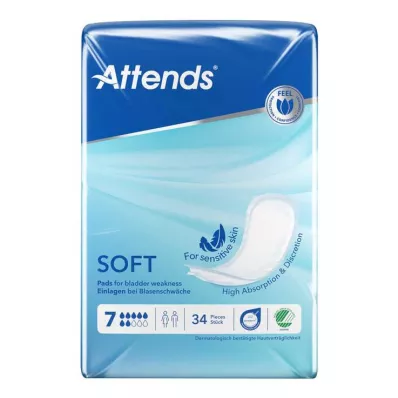 Attends Soft 7 anatomiset pohjalliset, 34 osaa Attends Soft 7 anatomiset pohjalliset, 34 osaa