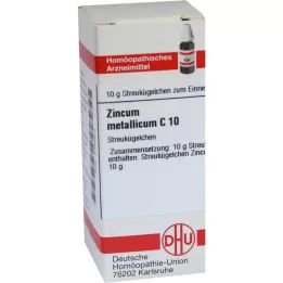 ZINCUM METALLICUM C 10 pallo, 10 g