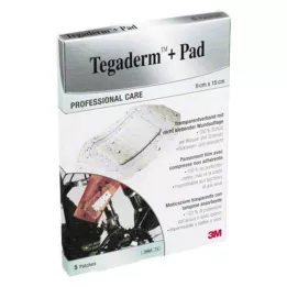 TEGADERM 3M Plus Pad 9x15 cm Valmis.3589NP, 5 kpl