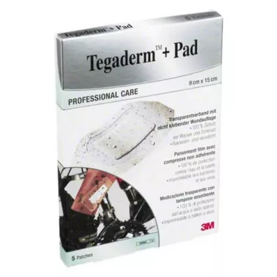 TEGADERM 3M Plus Pad 9x15 cm Valmis.3589NP, 5 kpl TEGADERM 3M Plus Pad 9x15 cm Valmis.3589NP, 5 kpl
