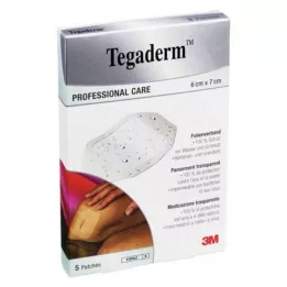 TEGADERM 3M kalvo 6x7 cm 1624NP, 5 kpl
