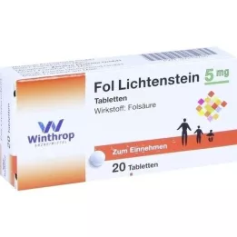 FOL Lichtenstein 5 mg tabletit, 20 kpl