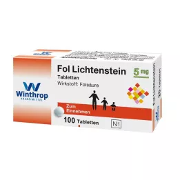 Fol Lichtenstein 5 mg tabletit, 100 kpl