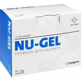 NU GEL Hydrogeeli MNG415EN, 10X15 g, 10X15 g