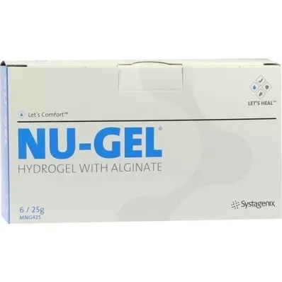 NU GEL Hydrogeeli MNG425, 6X25 grammaa