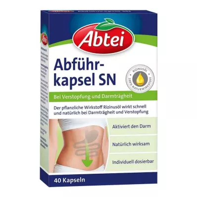 ABTEI Laksatiivikapselit SN Kapselit, 40 kpl