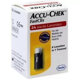 ACCU-CHEK FastClix lansetit, 24 kpl