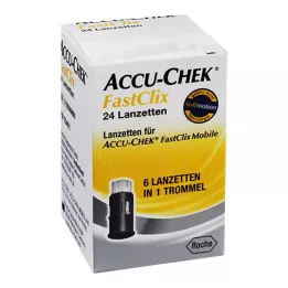 ACCU-CHEK FastClix lansetit, 24 kpl