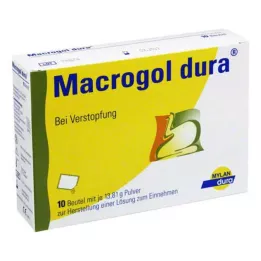 Macrogol dura -jauhe oraaliliuoksen valmistukseen, 10 kpl