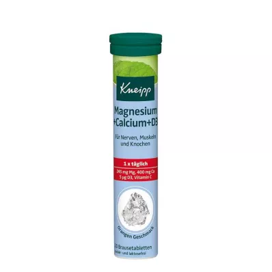 Kneipp Magnesium + Kalsium poretabletit, 20 kpl Kneipp Magnesium + Kalsium poretabletit, 20 kpl