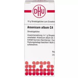 ARSENICUM ALBUM C 4 pallo, 10 g