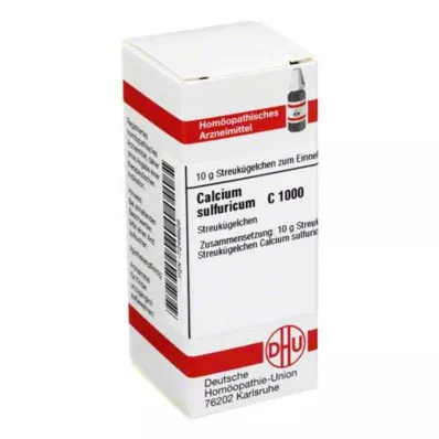 CALCIUM SULFURICUM C 1000 palleroa, 10 g