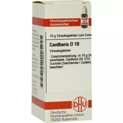 CANTHARIS D 10 palloa, 10 g